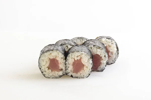 Maki Traditionnel Japonais Thon — Photo