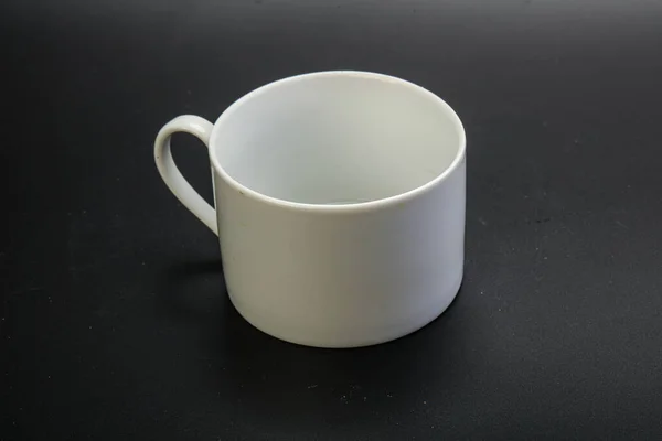 Leere Tasse Für Tee Oder Kaffee Isoliert — Stockfoto