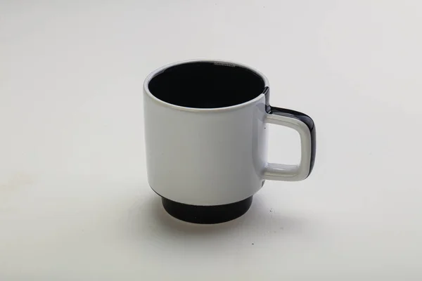 Leere Tasse Für Tee Oder Kaffee Isoliert — Stockfoto