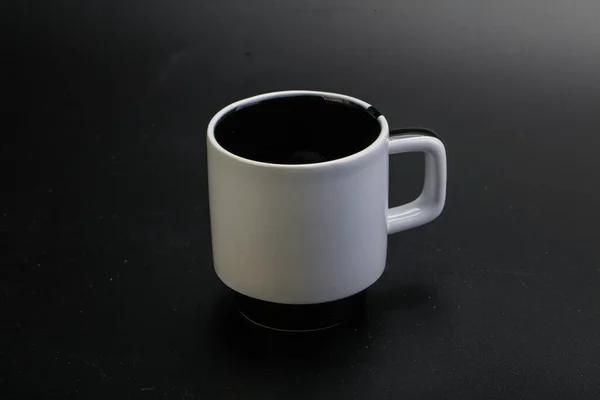 Leere Tasse Für Tee Oder Kaffee Isoliert — Stockfoto