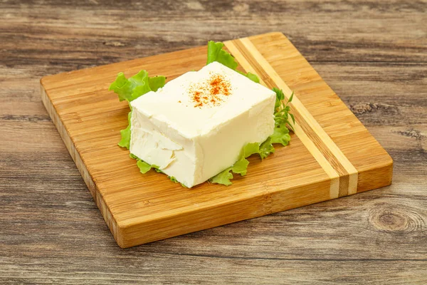 Greek Traditional Soft Feta Dairy Cheese — Stock Photo, Image