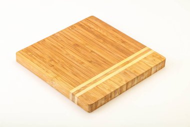 Mutfak eşyaları için bambu ahşap tahta.