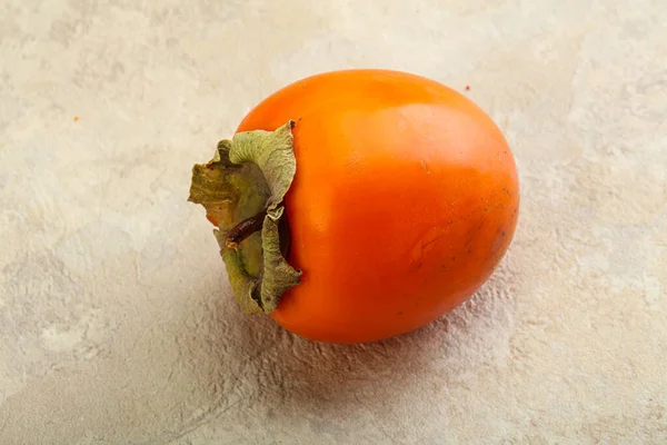 Ripe Sweet Tasty Persimmon Fruit — Stock Photo, Image