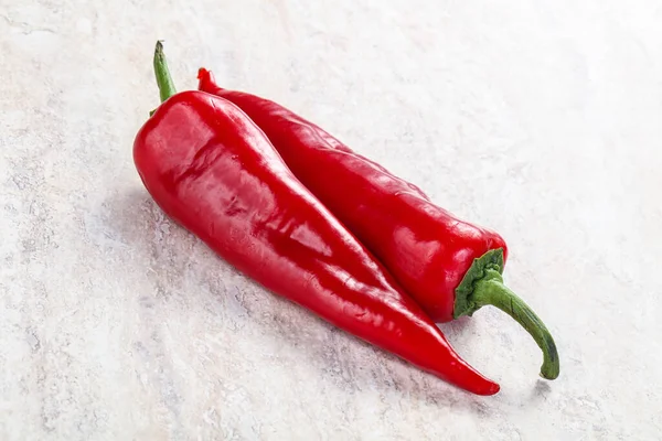 Organic Ramiro Red Pepper Healthy Food — Stock Photo, Image