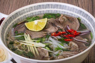 Vietnam mutfağı - Sığır etli Pho Bo çorbası