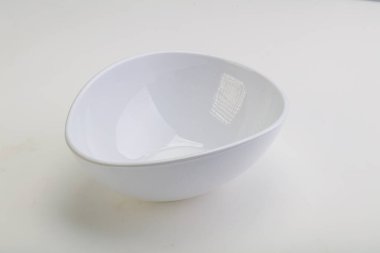 İzole edilmiş servis için beyaz leke kasesi