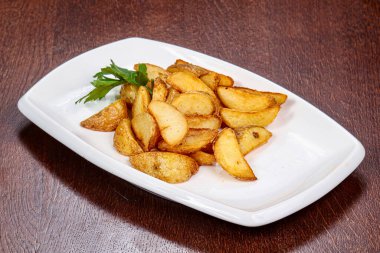 Fırında patates çerezi.