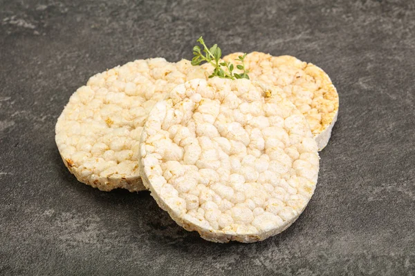 Vejetaryen için diyet çıtır ekmek yığını