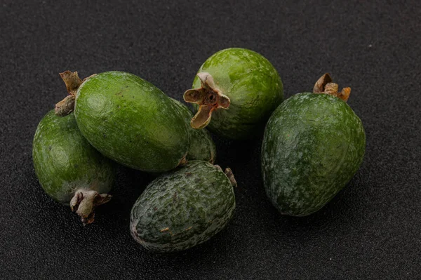 Tropisch Grüne Süße Bio Frucht Feijoa — Stockfoto