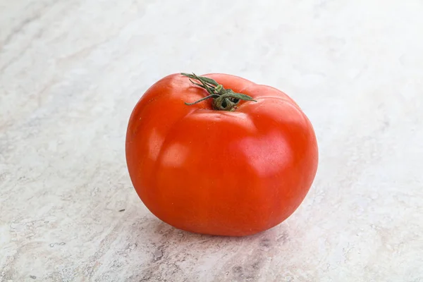 Rote Reife Große Saftige Tomate Isoliert — Stockfoto