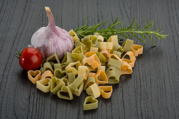 Gekleurde pasta — Stockfoto