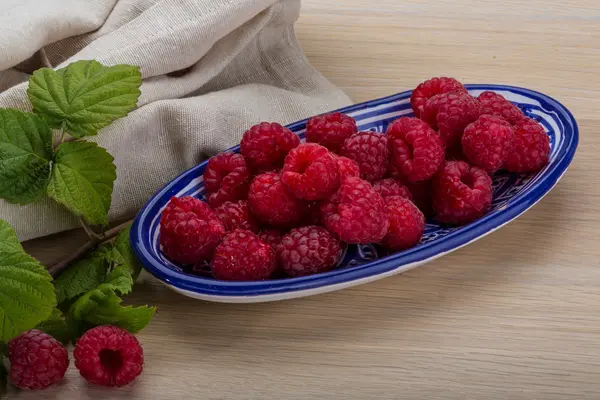 Čerstvé maliny — Stock fotografie