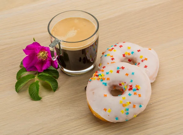 Glazed donuts — Stock Photo, Image