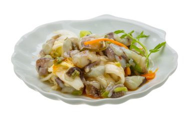 ham ahtapot salatası