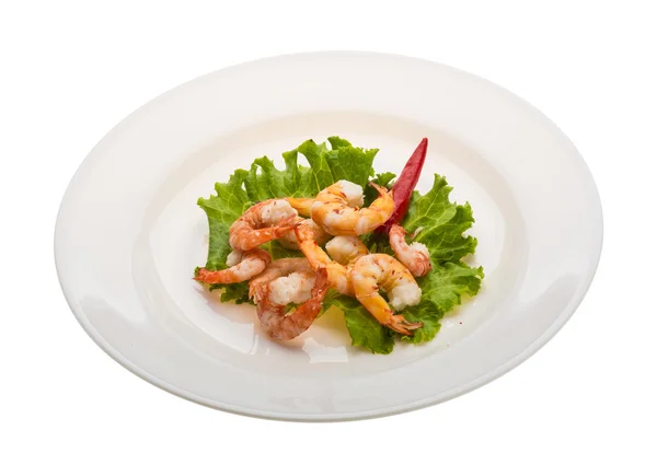 Unshelled king prawn — Stock Photo, Image