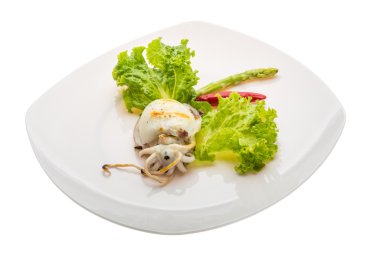 ızgara mürekkep balığı