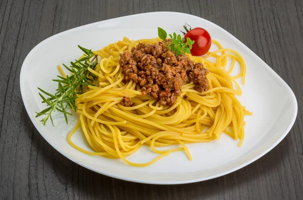 Spaghetti bolognais — Photo