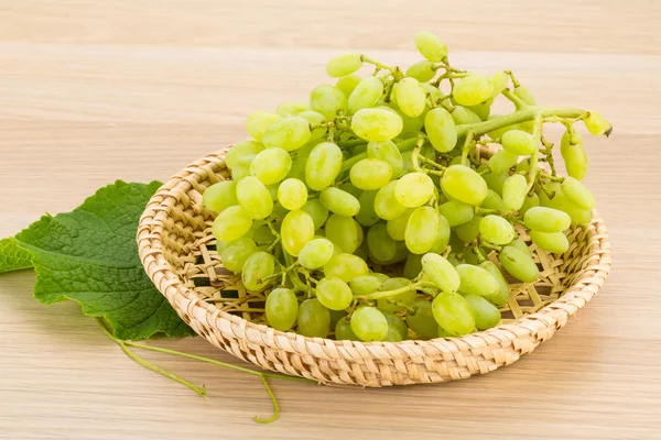 Uvas verdes — Fotografia de Stock