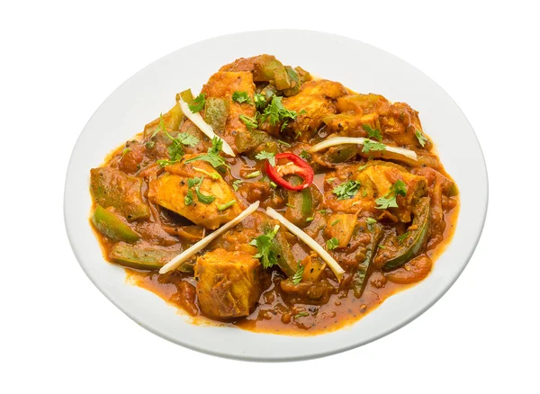 Chicken Jhalfrazi — Stock Photo, Image