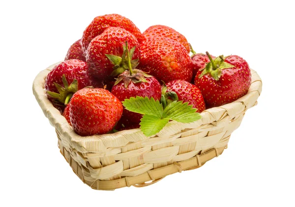 Strawberry in the bowl — Stock Photo, Image