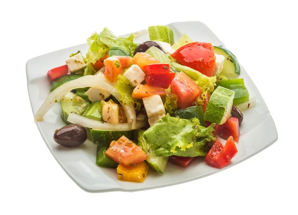 Delikater griechischer Salat — Stockfoto