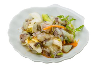 ham ahtapot salatası