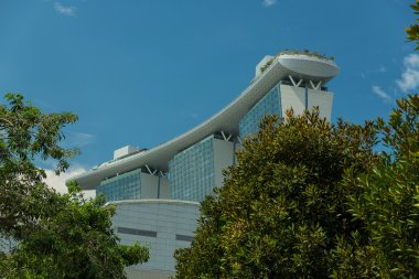 Singapur - 11 Mayıs: marina bay sands resort 11 Mayıs'ta entegre