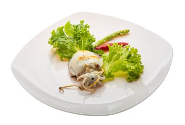 ızgara mürekkep balığı