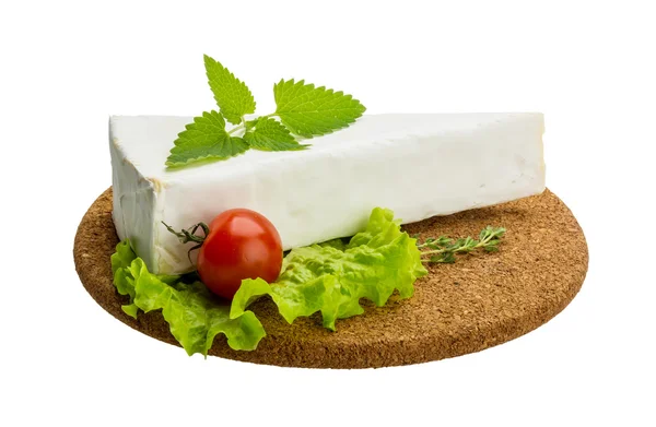 Brie cheese with thyme — Stock Photo, Image