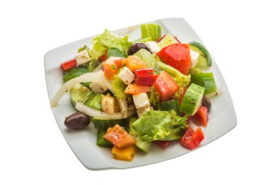 lezzletli Yunan salatası