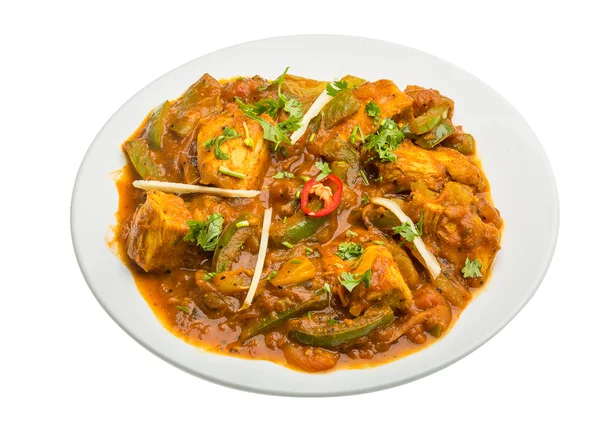 Chicken Jhalfrazi — Stock Photo, Image