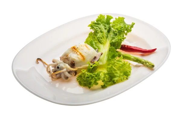 Grillad bläckfisk — Stockfoto