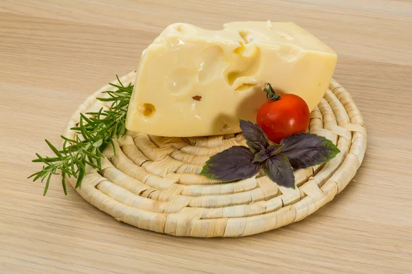 Queso de Maasdam — Foto de Stock