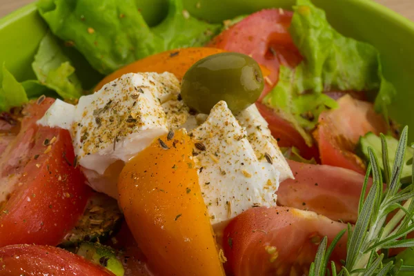 Greek salad — Stock Photo, Image