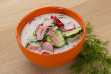soğuk çorba - okroshka