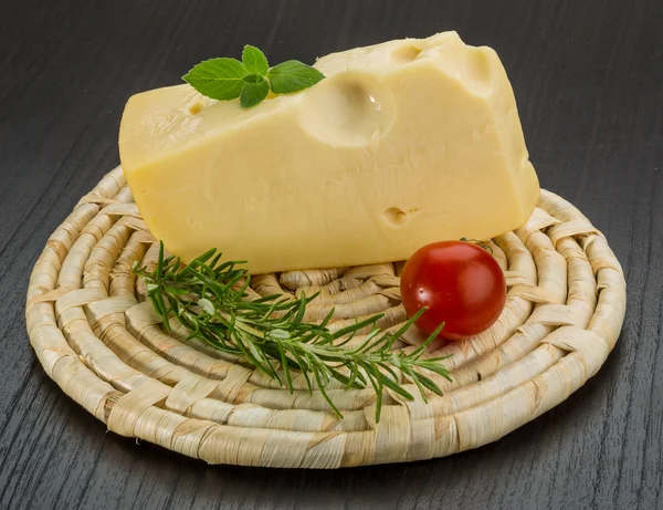 Maasdam cheese — Stock Photo, Image