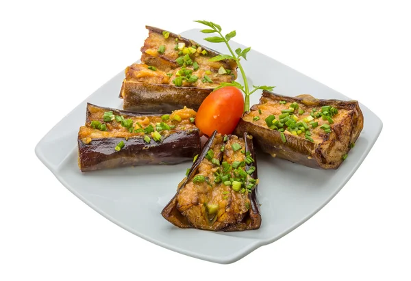 Grillad aubergine — Stockfoto