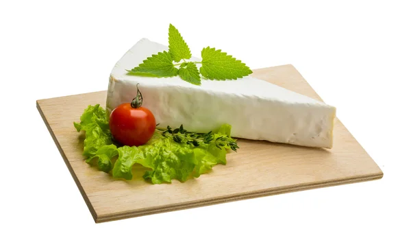 Brie cheese with thyme — Stock Photo, Image