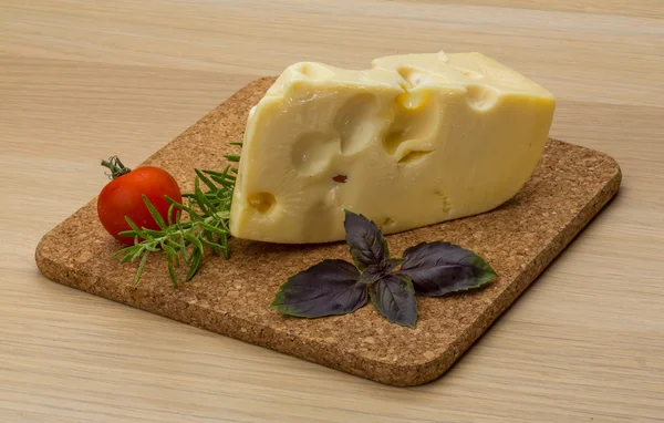 Maasdam cheese — Stock Photo, Image