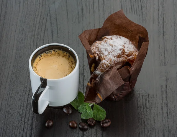 Café con magdalena —  Fotos de Stock