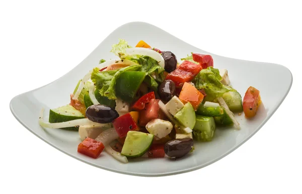 Delikater griechischer Salat — Stockfoto