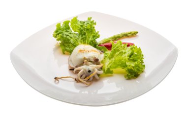 ızgara mürekkep balığı