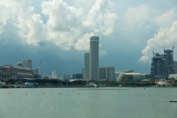 Gebouwen in de skyline van singapore — Stockfoto