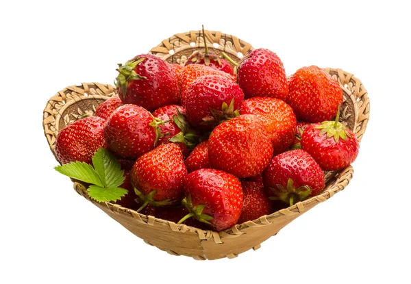 Strawberry in the bowl — Stock Photo, Image