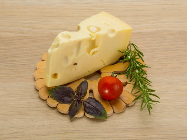 Maasdam-Käse — Stockfoto