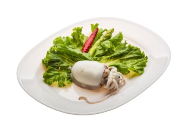 haşlanmış mürekkepbalığı