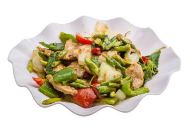 sebze soslu domuz eti