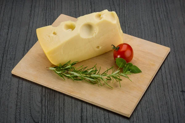 Maasdam cheese — Stock Photo, Image