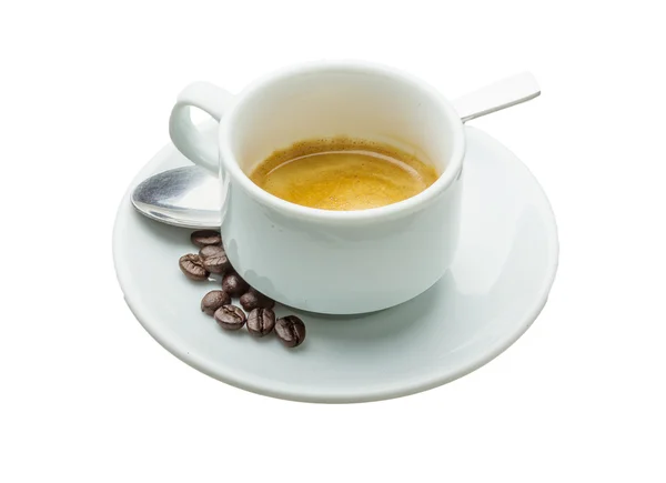 Espresso fresco caliente —  Fotos de Stock