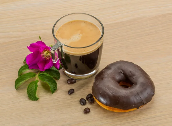 Chocolade donuts — Stockfoto